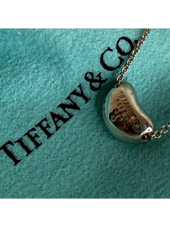 Tiffany & Co. Jewelry - TIFFANY & CO ELSA PERETTI BEAN PENDANT DUST BAG, BOX AND GIFT BAG